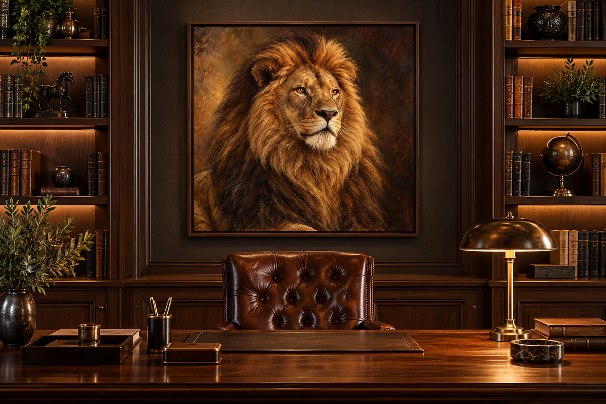 The Savannah Crown — interior presentation 3, MIORLUNE wall art