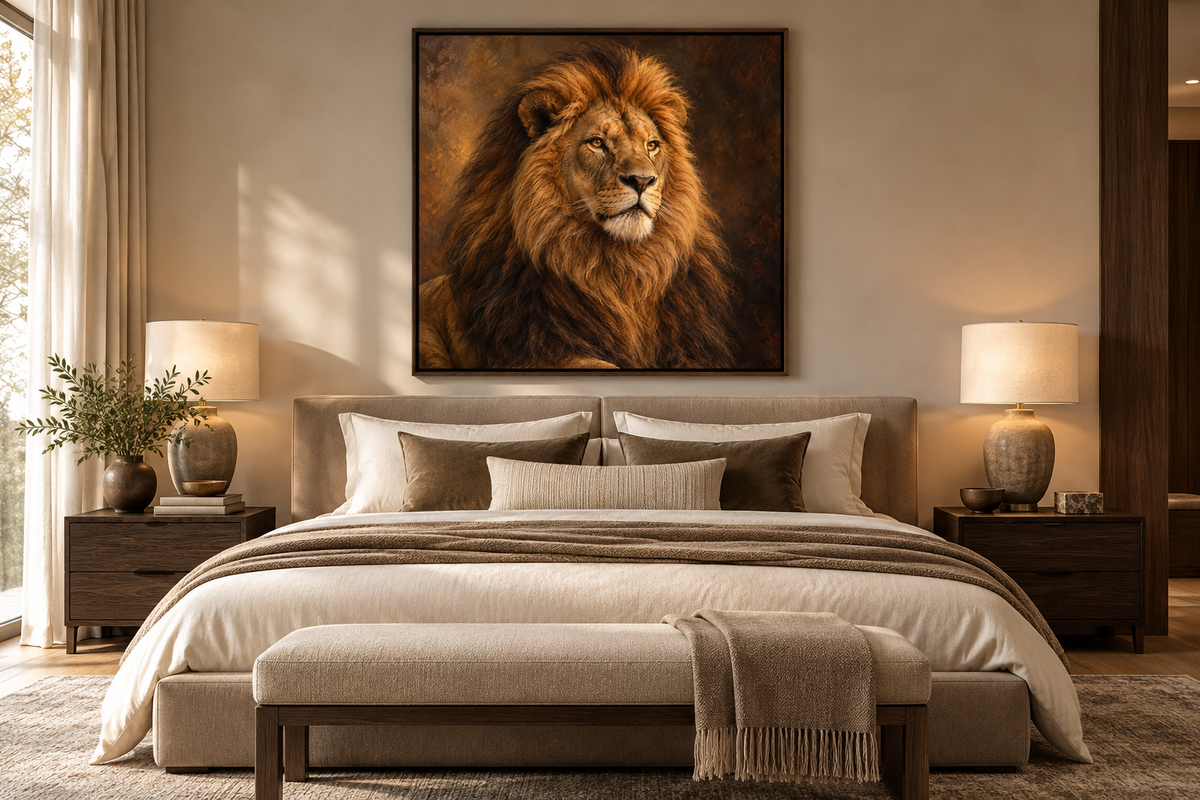 The Savannah Crown — interior presentation 4, MIORLUNE wall art
