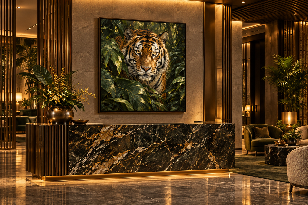 Eyes of the Tiger — interior presentation 7, MIORLUNE wall art