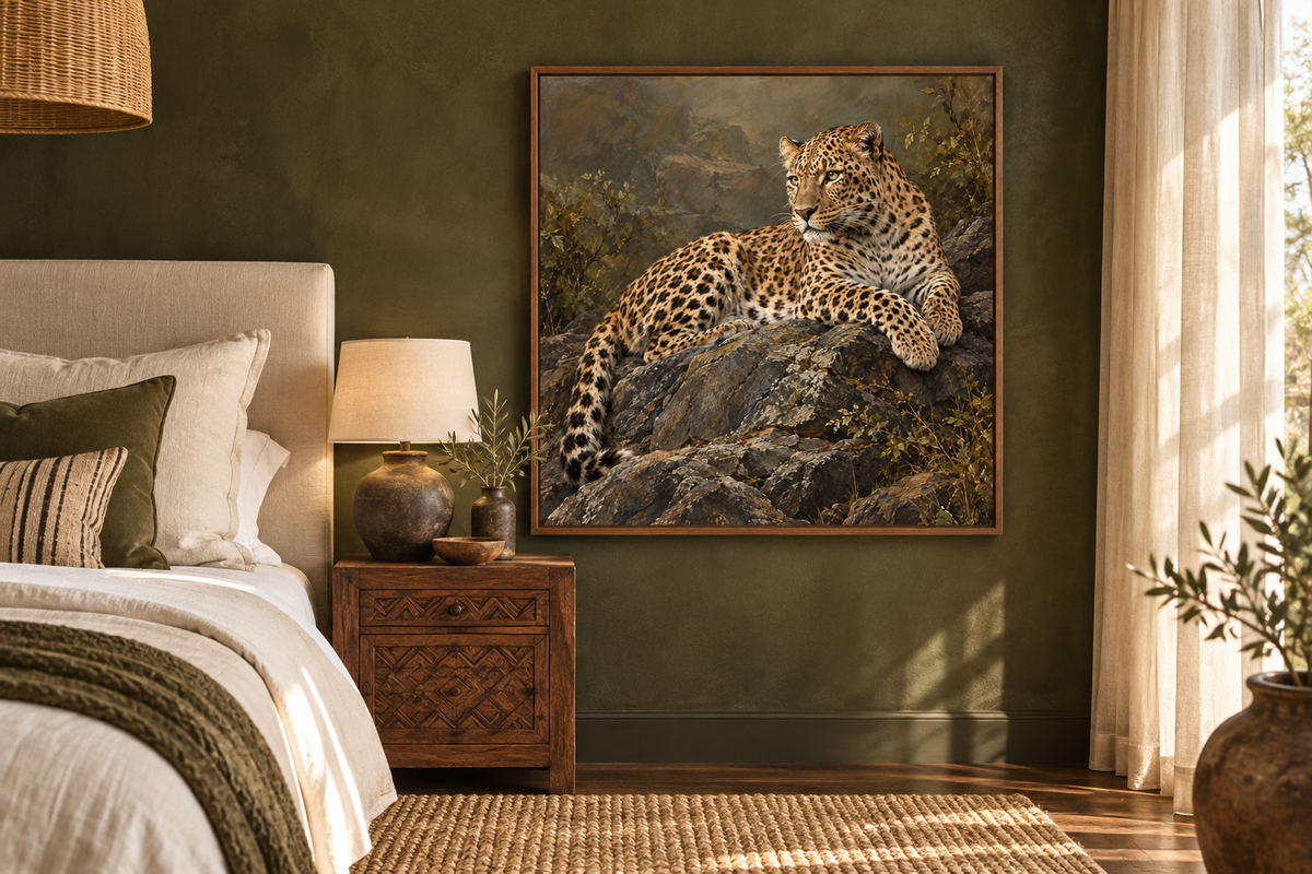 Silent Majesty — interior presentation 5, MIORLUNE wall art
