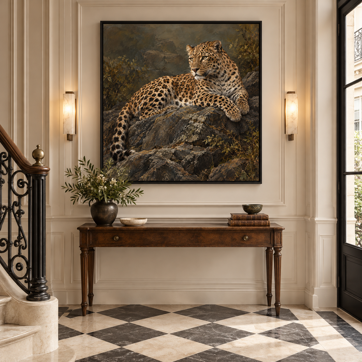 Silent Majesty — interior presentation 7, MIORLUNE wall art