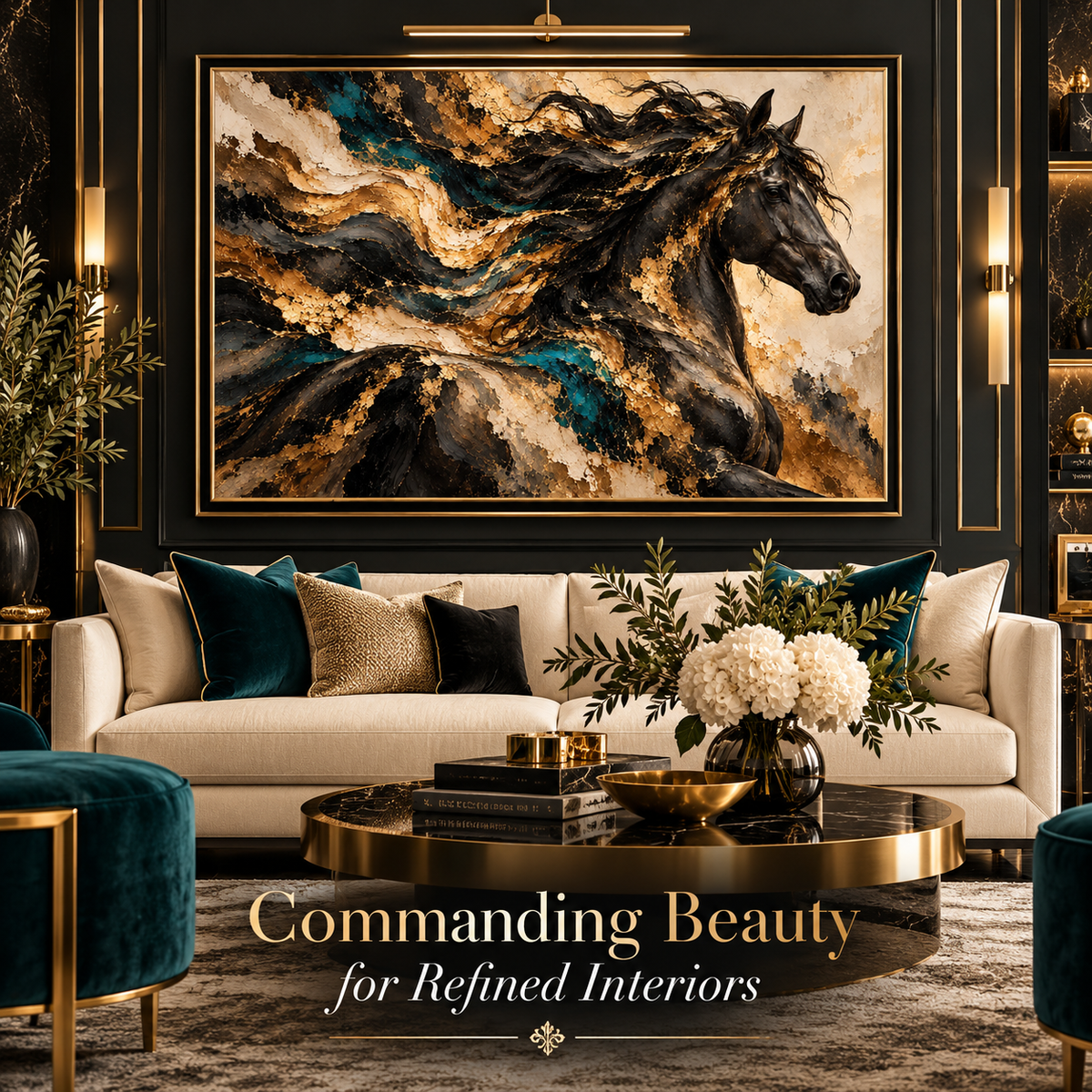 Aurum Stallion refined interior mockup