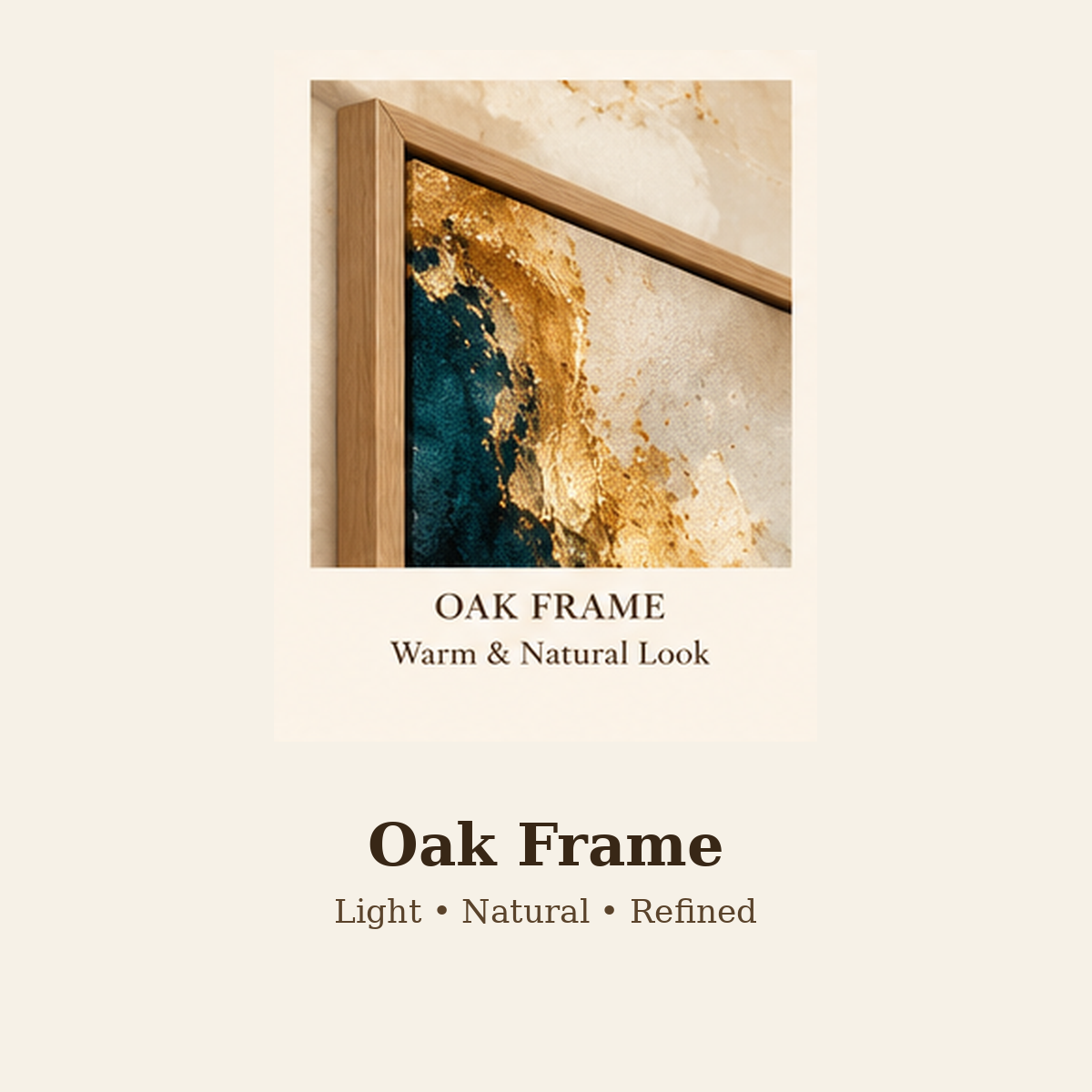 MIORLUNE Edition 01 Oak frame option