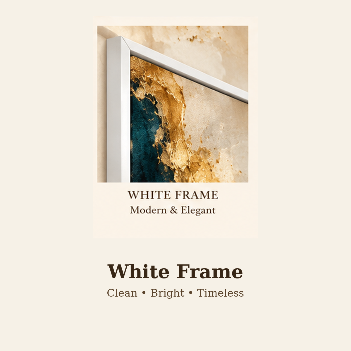 MIORLUNE Edition 01 White frame option