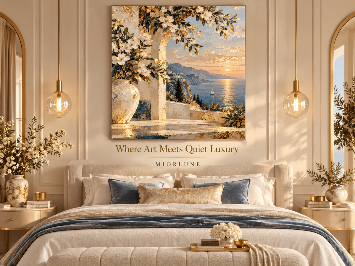 MIORLUNE Edition 03 luxury bedroom mockup