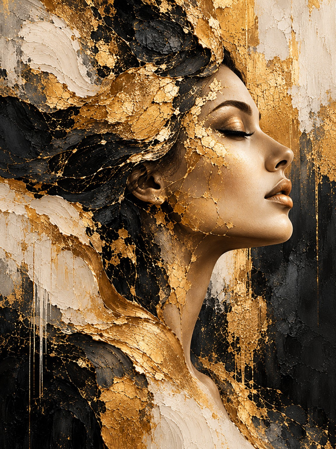 Gilded Reverie original artwork