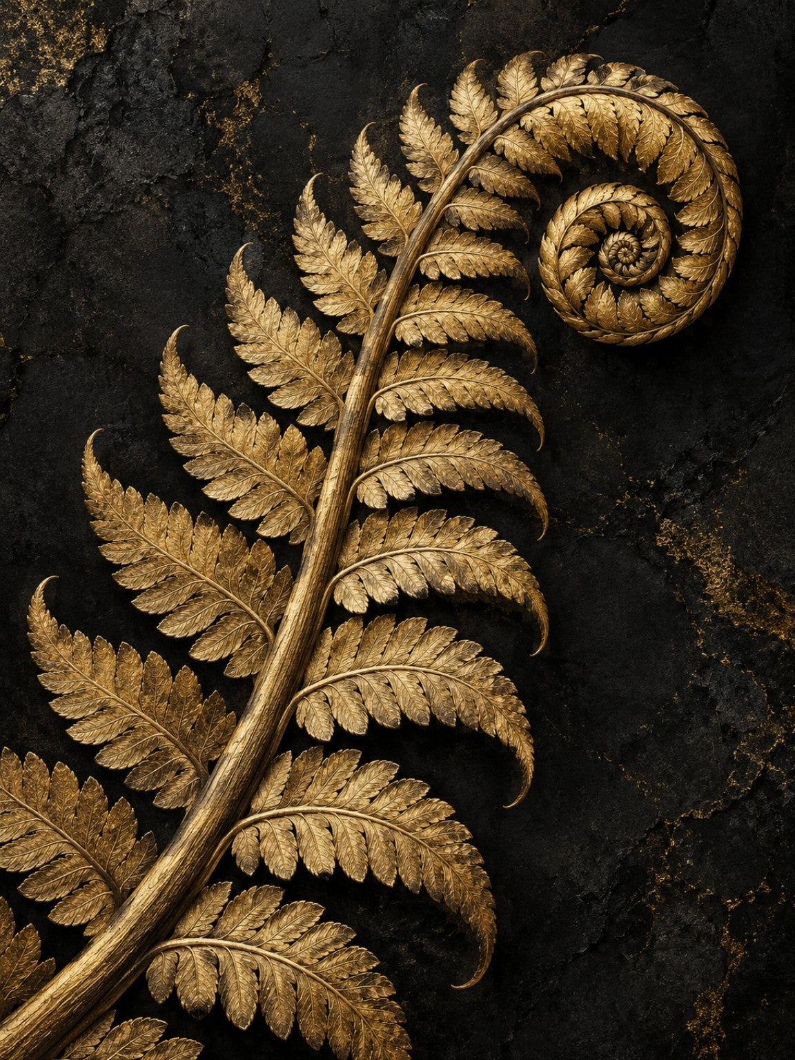 Golden Fern original artwork