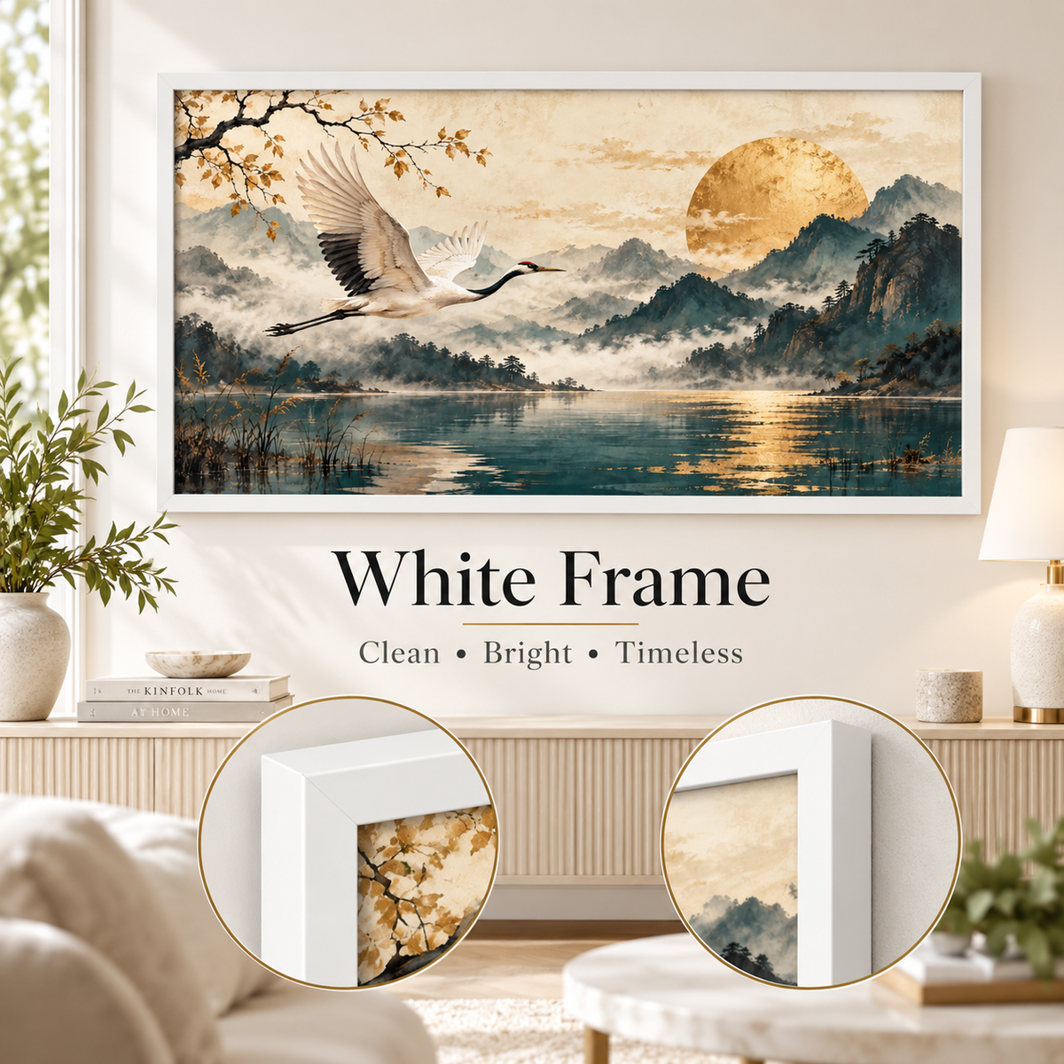 Silent Flight White frame option