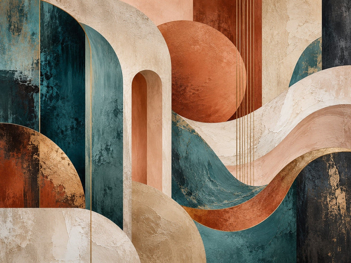Terracotta Rhythm original artwork